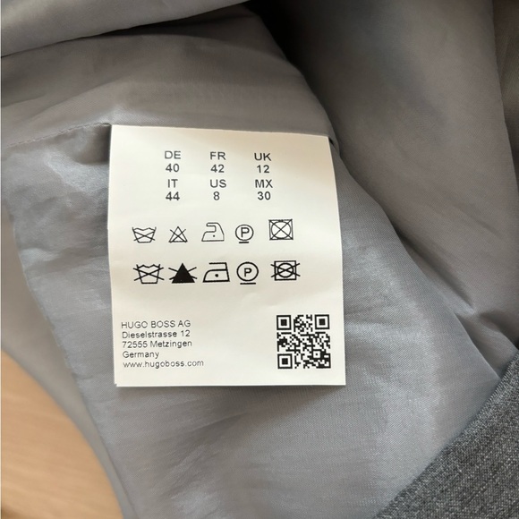 NWT Hugo Boss Size 8 Dinoma Wool Blend Boat Neck sleeveless Midi - Picture 7 of 12